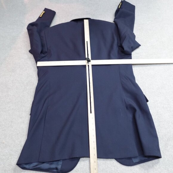 Vintage Polo Ralph Lauren Blazer 42L Blue 3 Roll 2 Made in Italy - Picture 8 of 14